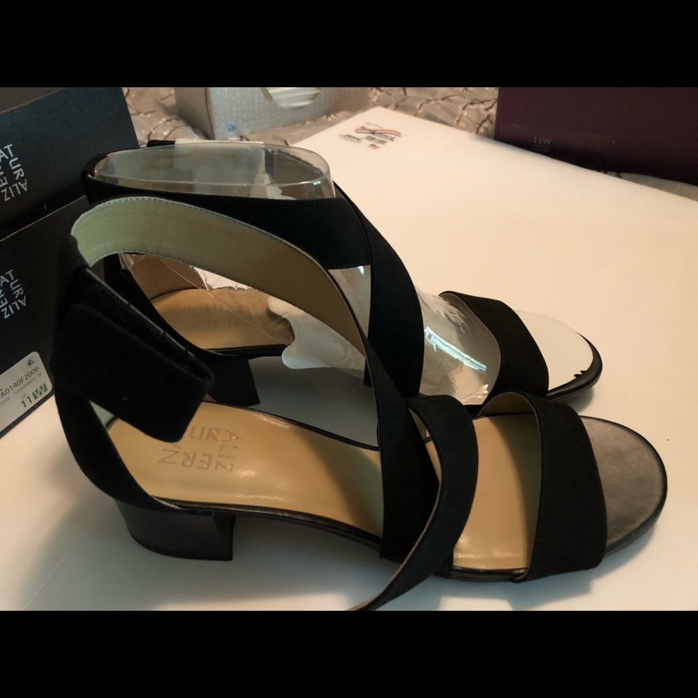 Naturalizer dress sandal - black fabric - Picture 2 of 4